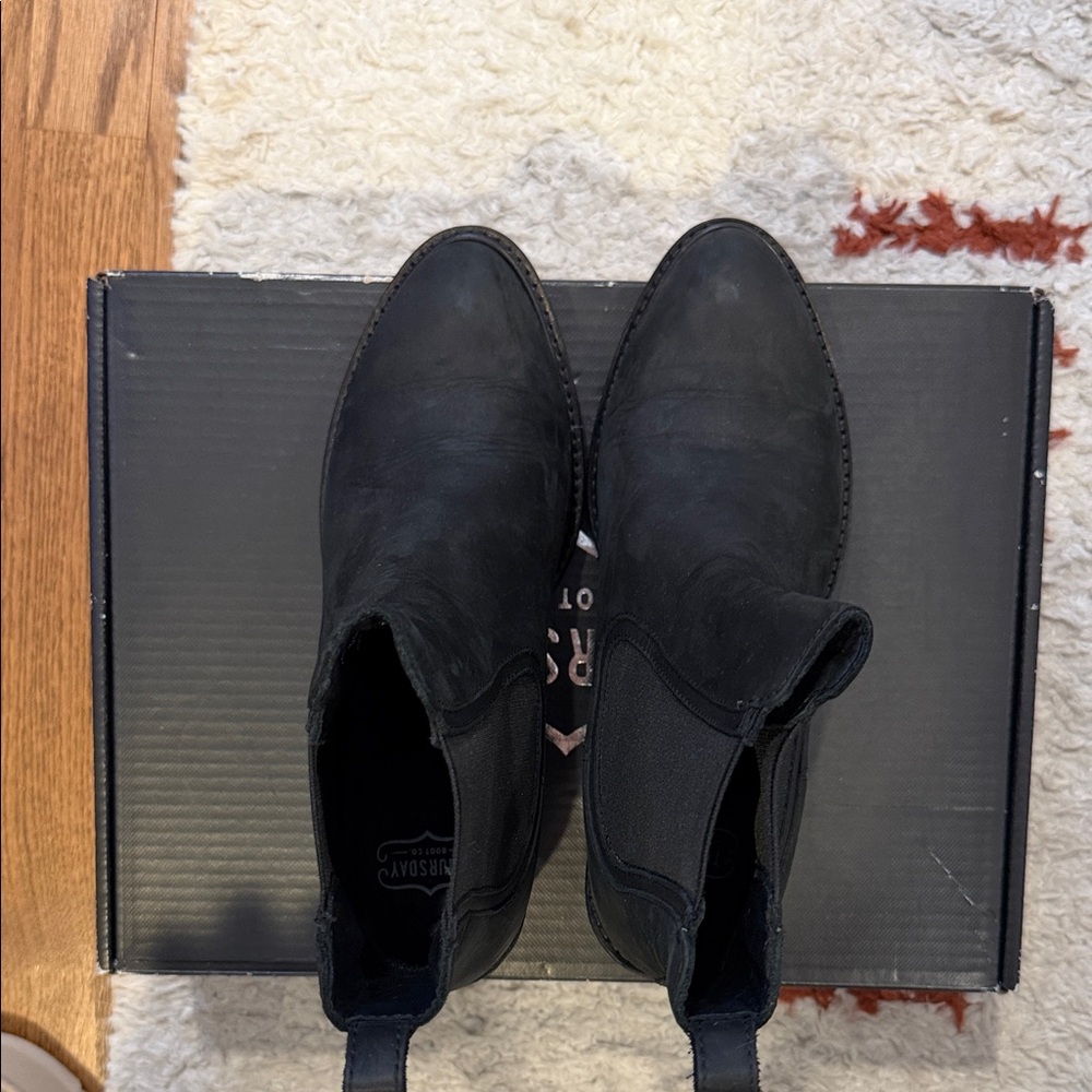 Thursday Boot Company Black Ankle Boots - Picture 6 of 6